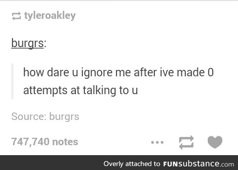 How dare you