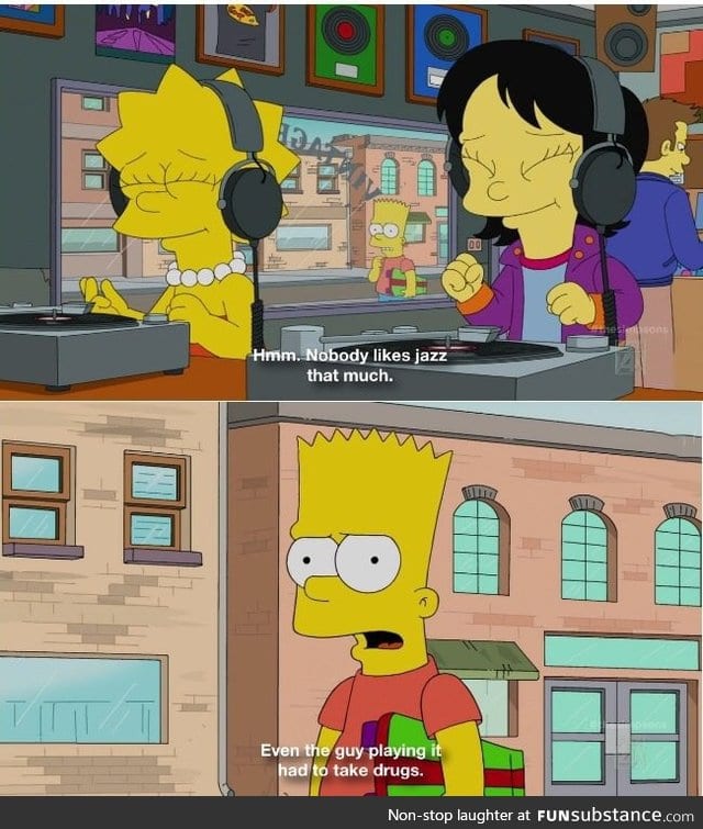 Nobody likes jazz that much