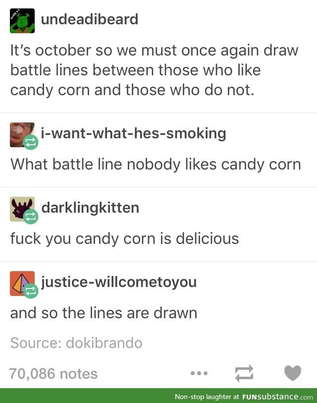 Candy corn