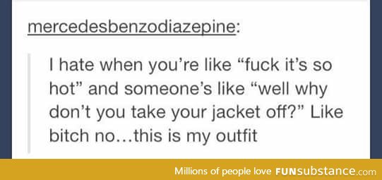 It ties the whole look together