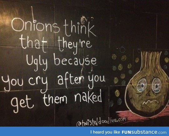 The tragic life of the onion