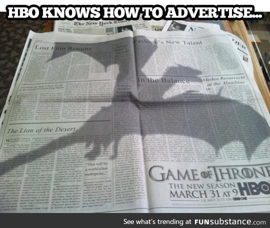 Clever way to advertise