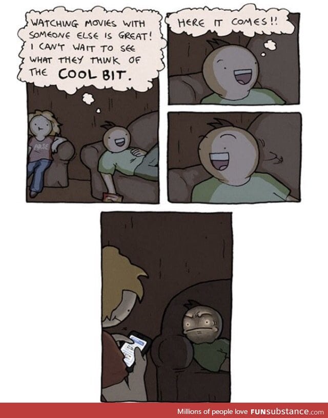 Never fails to happen to me.