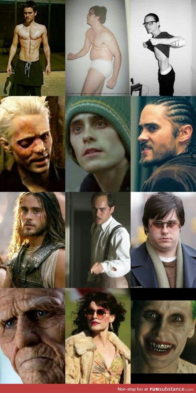 Ladies and gentlemen, the actor Jared Leto!