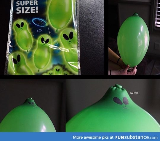 better off just buying plain green balloons
