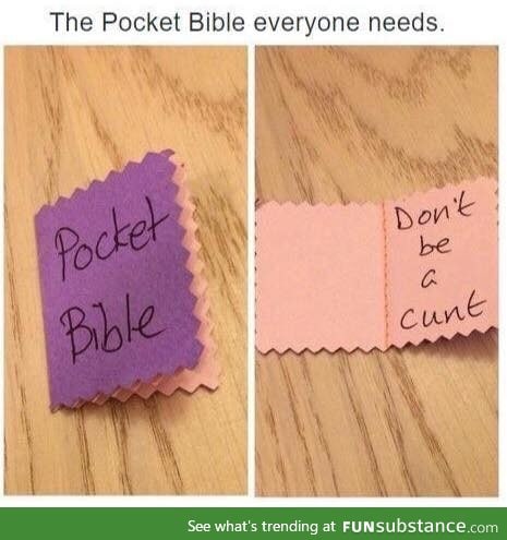 Pocket bible