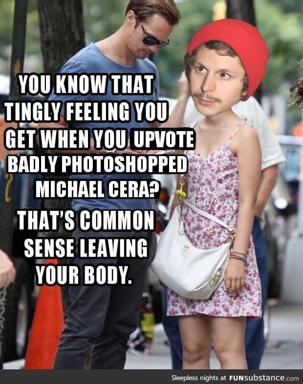 Cera senses tingling?