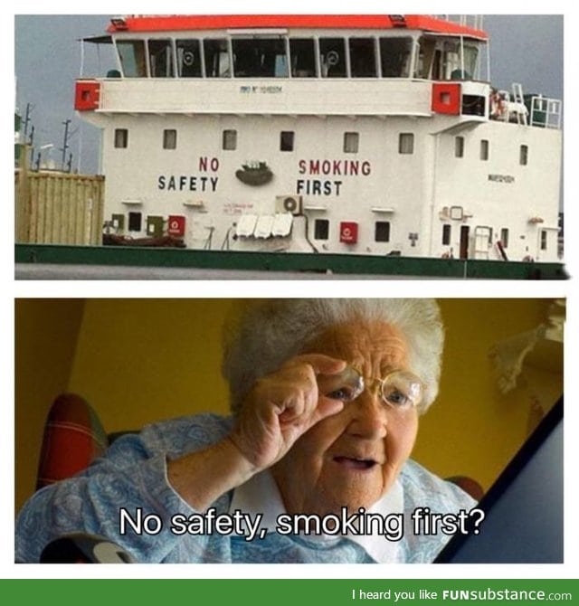 Who needs health and safety?