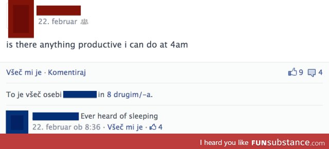 Ever heard of sleeping