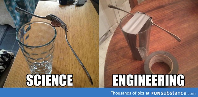 Difference between science and engineering