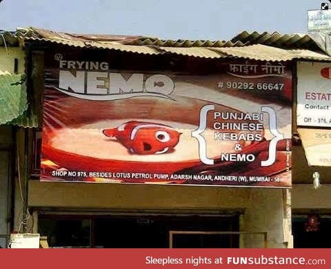 Frying Nemo