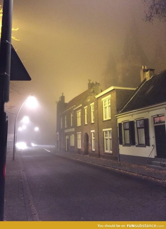 The Netherlands is starting to look like silent hill