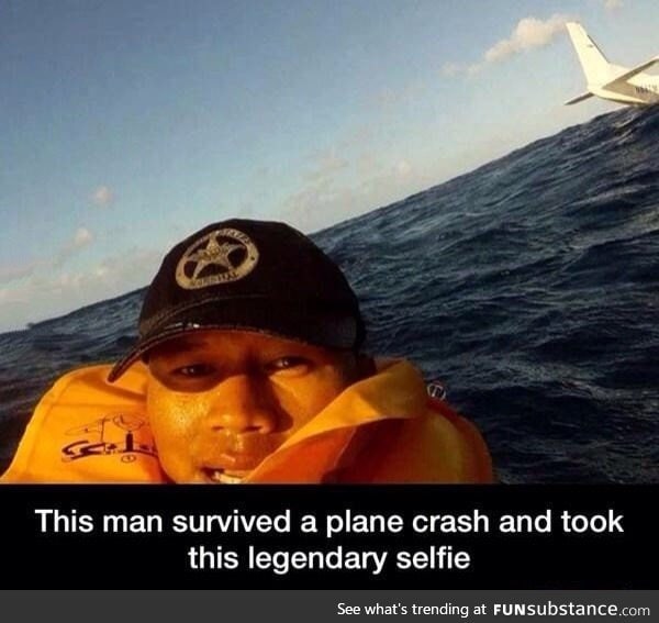 But first... Let me take a selfie