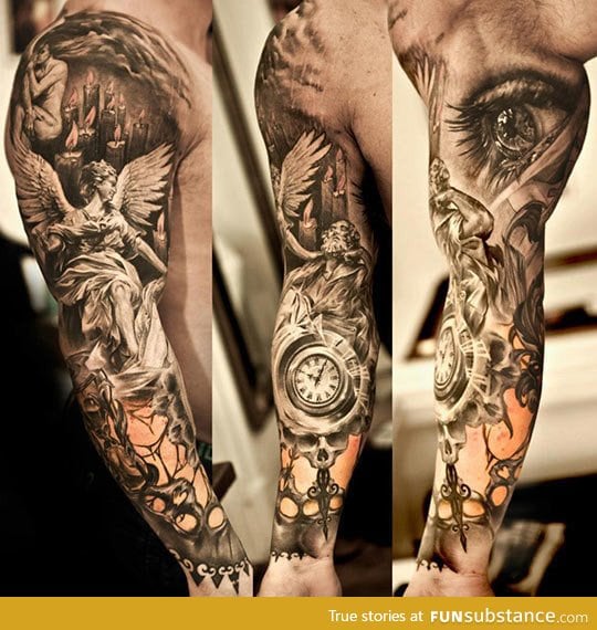 Highly detailed tattoo
