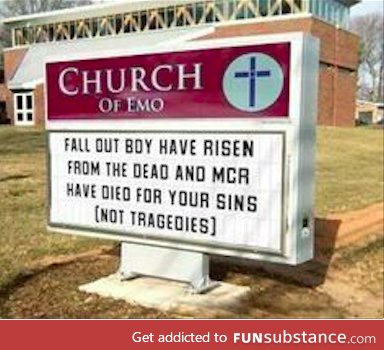 Sounds like a quality church