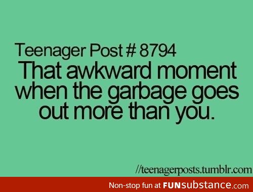 Outgoing garbage