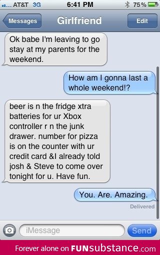 Amazing girlfriend
