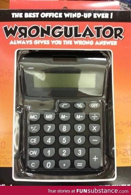 Can I borrow your calculator?