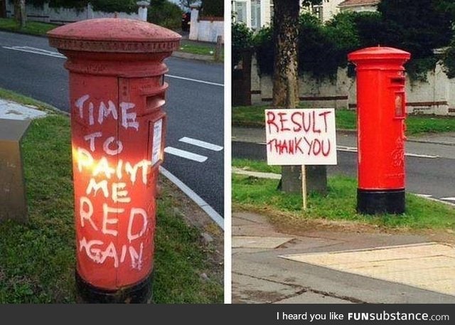 Middle-class vandalism