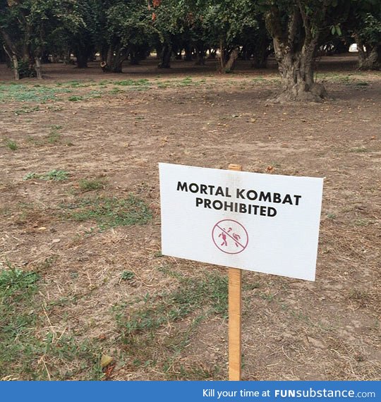 No fatalities please