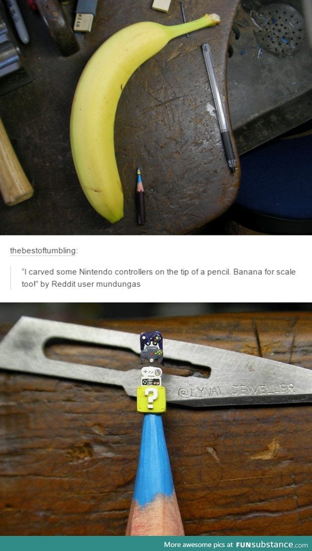 Pencil carving
