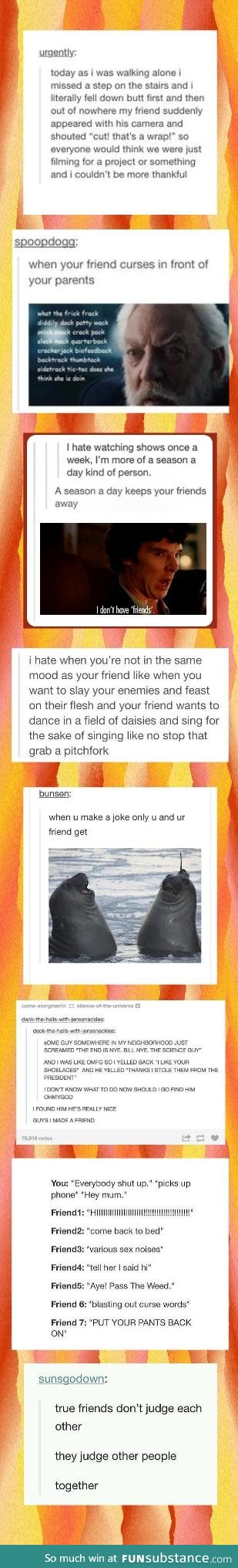 Friendship Tumblr Comp