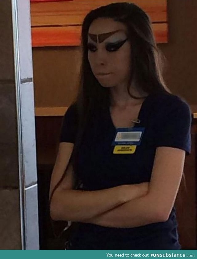 This Walmart employee