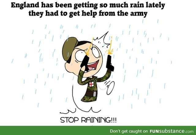 Damn rain!