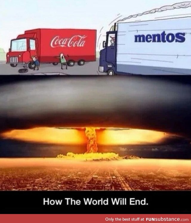 Googled how the world will end. Was not disappointed