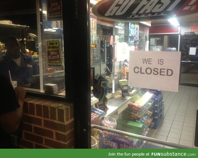 Gas station in the ghetto