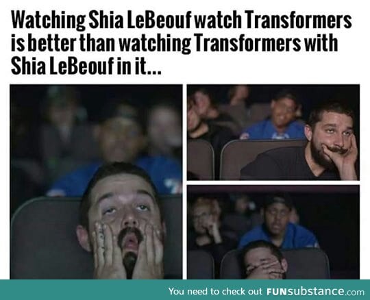 I'd still rather watch it with him