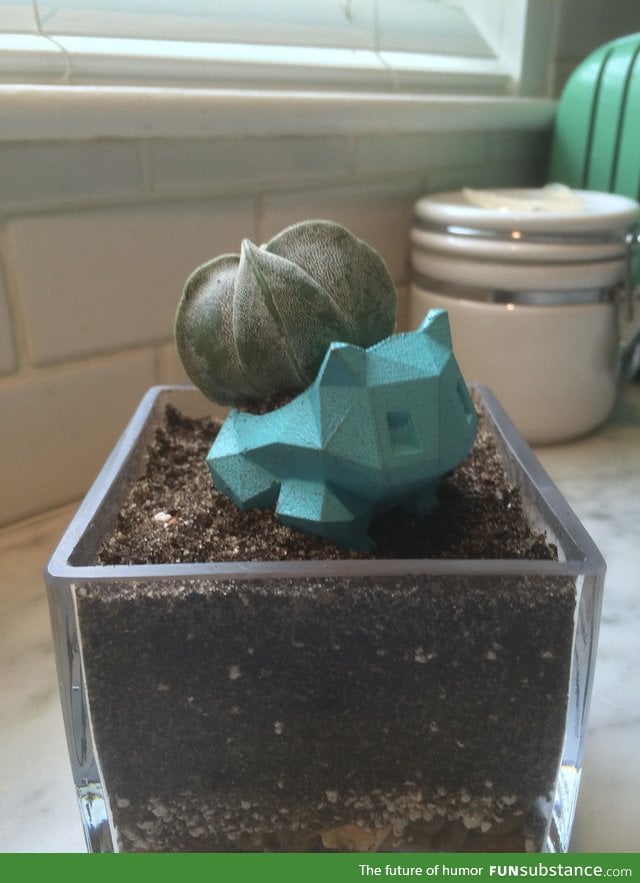 3d printed bulbasaur planter