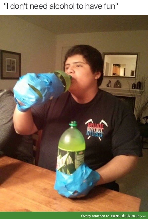 Edward Mountain Dew hands