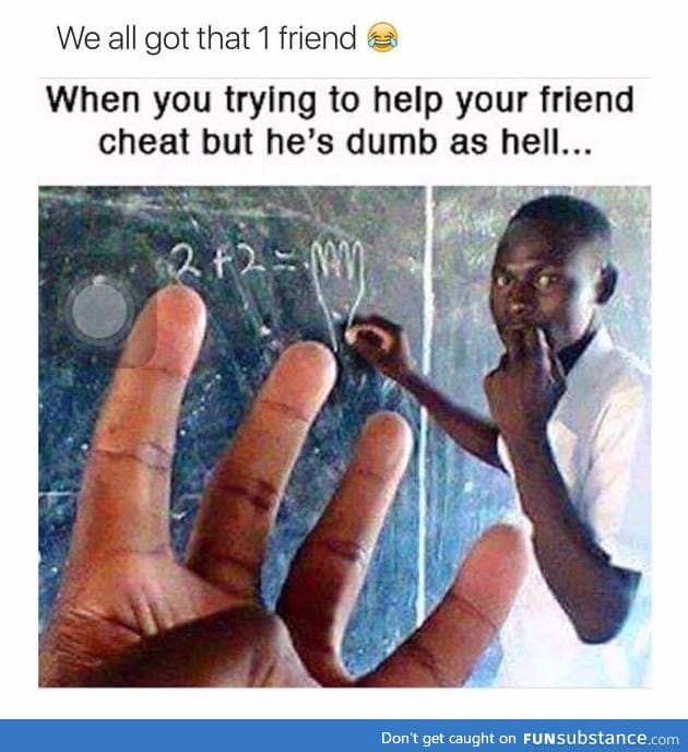 We all do