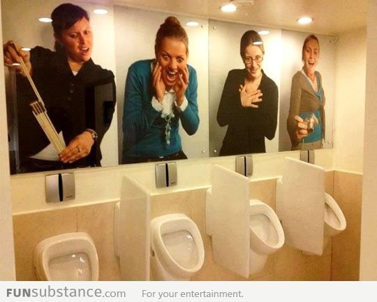 Awkward Restroom