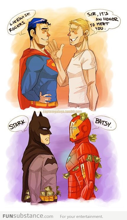 DC meets Marvel