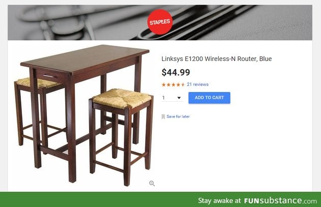 They're really getting fancy with these router designs