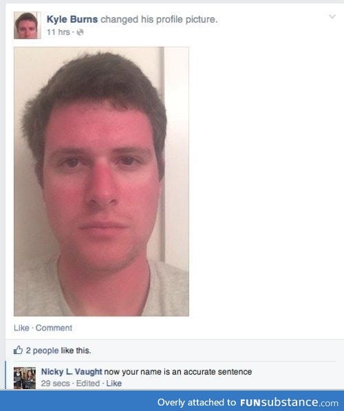 Kyle burns