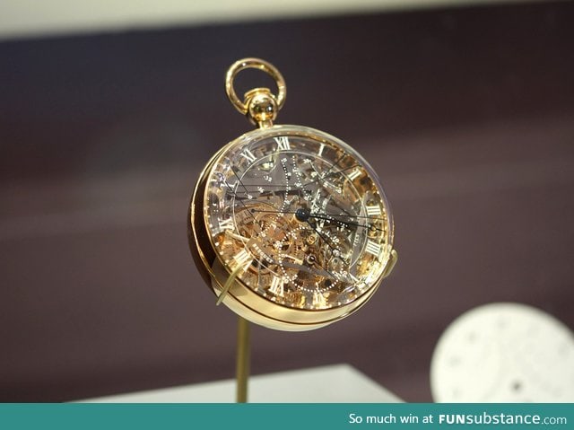 The most expensive pocket watch in the world made for Marie Antoinette