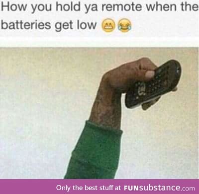 We all do it