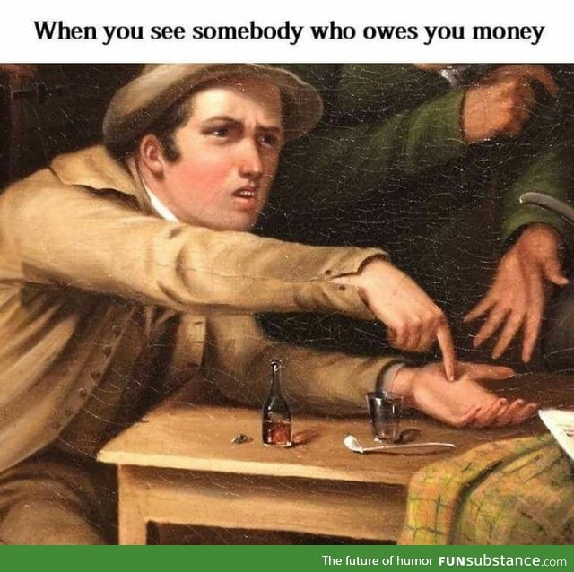Classical art meme