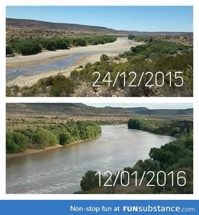 so south africa had a droughtm