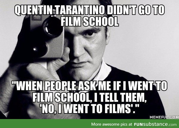 Badass Tarantino is badass