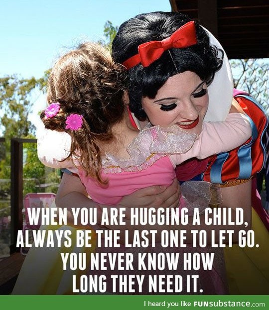 Some words from a retired disney princess