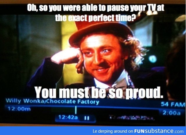 You must be proud