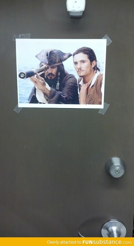 My disguise for my peephole