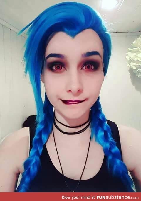 Jinx cosplay