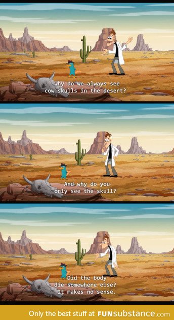 Dr Doof is asking the real question