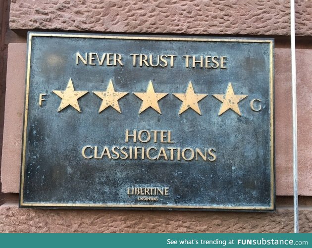 Don't trust them