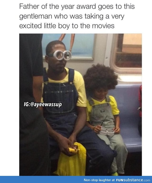 Father minion of the year